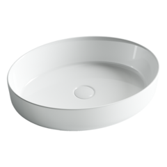 Ceramica Nova Element CN5002 Умывальник чаша накладная овальная, 55x40, цвет: белый фото