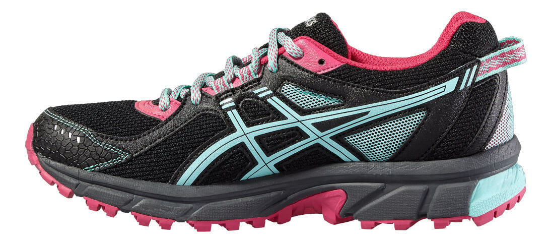 ASICS GEL-SONOMA 2 женские кроссовки внедорожники черные - 5