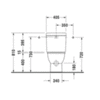 Duravit Darling New 931000005 Бачок для унитаза