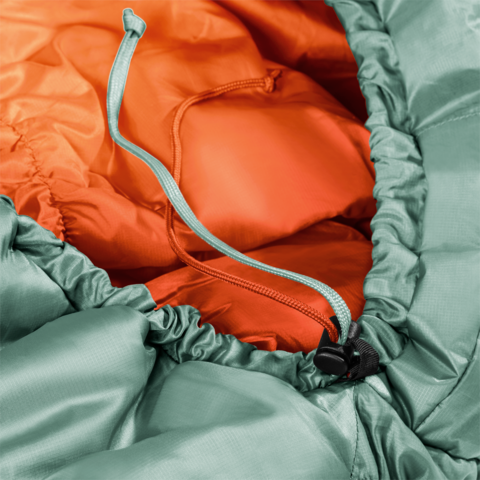 Картинка спальник Deuter Exosphere +4 Sage-Paprika - 4