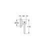 GROHE Essentials 40689DC1 Держатель туалетной бумаги