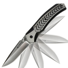 Фото Полуавтоматический складной нож Lift Off 2, CRKT 6820, сталь AUS-8, рукоять термопластик Zytel®/сталь