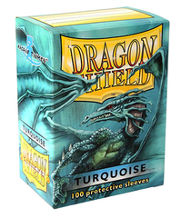 Dragon Shield - Бирюзовые протекторы 100 штук