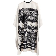 Парикмахерская накидка Harizma Barber Skull, 140х160см (h10886B)