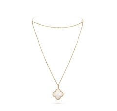 Винтажное длинное колье Van Cleef & Arpels Alhambra