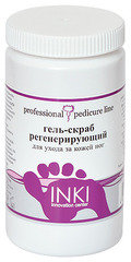 Inki Гель-скраб регенерирующий для ног therapy peeling , 155 мл Inki Гель-скраб регенерирующий для ног therapy peeling , 155 мл