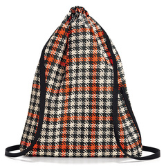Рюкзак складной mini maxi sacpack glencheck red
