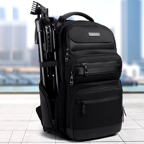 Картинка рюкзак городской Ozuko 9772L Black - 20