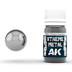 XTREME METAL Polished Aluminium 30ml