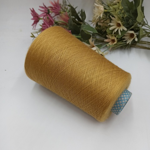 Кашемир на шелке Jaipur Cariaggi 33344/81570 Золотая горчица