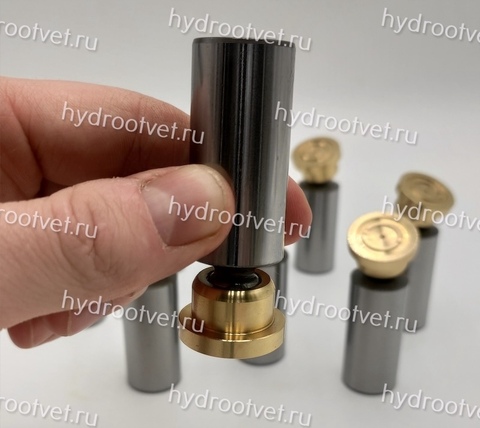 Фото A10VNO85 PISTON SHOE SET(ONE SET=9PCS) - Набор поршней с башмаками 22x66 мм для насоса Rexroth A10VNO85 серии 53 (в одном наборе 9 поршней)