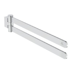Ideal Standard Conca T5396AA Полотенцедержатель двойной 45 см, поворотный на 180?, с крепежом, округлый дизайн фото