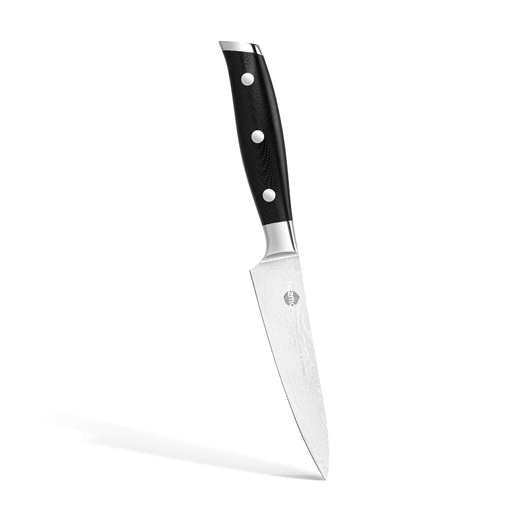Кухонный нож Овощной FISSMAN Bujo, сталь Damascus