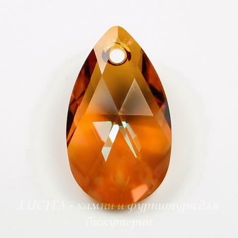6106 Подвеска Сваровски Капля Crystal Copper (16 мм) ()