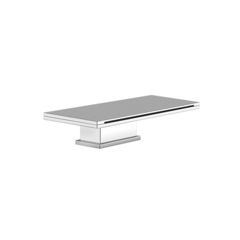 Gessi Rettangolo 20192#031 Каскадный излив для ванны, для монтажа с удаленным управлением (не входит в комплект), цвет: хром фото