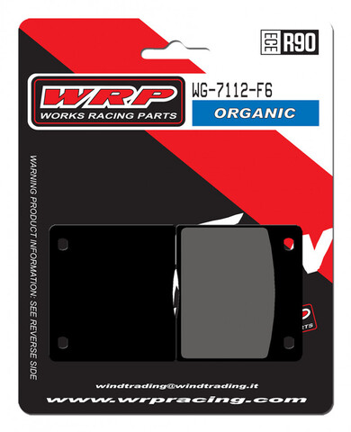 Тормозные колодки WRP WG-7112-F6 (LMP112 ST / FDB151 / FA036)
