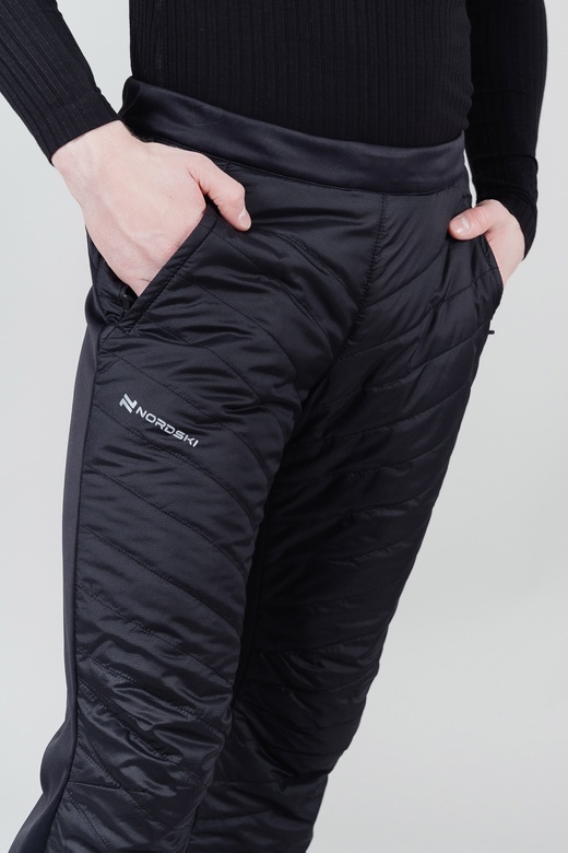 Nordski Hybrid тренировочный лыжный костюм мужской pearl - 12