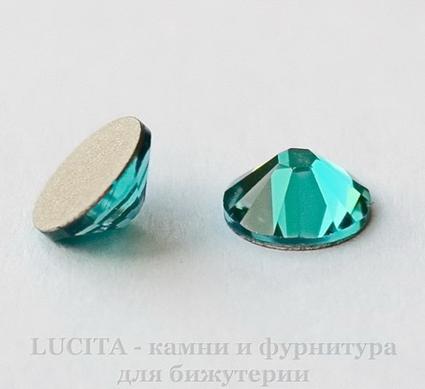 2058 Стразы Сваровски холодной фиксации Blue Zircon ss12 (3,0-3,2 мм), 10 штук ()