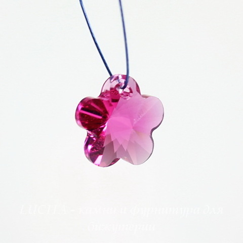 6744 Подвеска Сваровски Цветочек Fuchsia (12 мм) ()