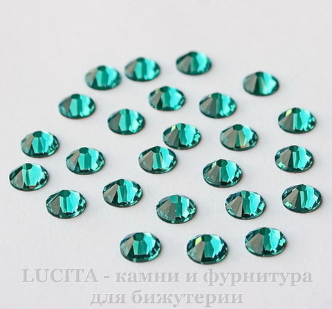 2058 Стразы Сваровски холодной фиксации Blue Zircon ss12 (3,0-3,2 мм), 10 штук ()