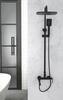 BelBagno Acqua ACQUA-VSCM-NERO Душевая система со смесителем, цвет: чёрный