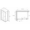 Abber Schwarzer Diamant AG301405-S905 Душевой уголок, 140x90x190, цвет: хром