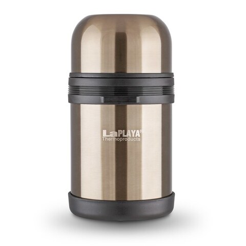 Термос стальной LaPlaya Traditional 0,8L gunmetal (универсальное горло) Термос стальной LaPlaya Traditional 0,8L gunmetal (универсальное горло)