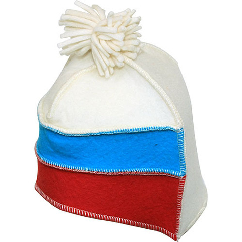 Колпак банный Триколор - 4