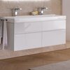 Geberit Xeno2 500.518.01.1 Тумба под раковину, 117.4x53x46.2см, Белый / Высокоглянцевое покрытие