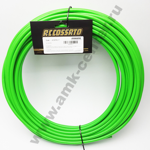 AGFRO-7 Шланг армированный AN03 (Kawasaki Green) Цена за м. Accossato