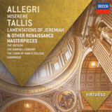 ALLEGRI - TALLIS:  Miserere/Lamentations Of Jeremiah