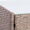 Лаунж/Lounge сет [диван+2кресла+столик+подушки] (мод.210013 А) серый