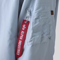 Бомбер Alpha Industries Logo L-2B Hunter Relaxed Mist (Серо-Голубой)