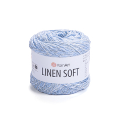 Пряжа YarnArt Linen soft, Светло-голубой