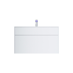 Am.Pm M50AFHX1003WM Inspire V2.0. База под раковину. подвесная. 100 см. 3 ящика. push-to-open. белый матов фото