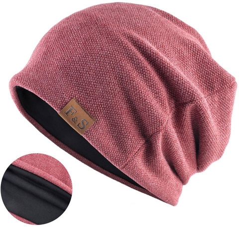 Картинка шапка-бини Skully Wear YZM-760 burgundy - 1