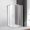 Cezares MOLVENO-AH-21-100+30-P-CR Душевой уголок, цвет: хром