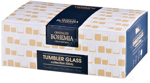 Набор бокалов для мартини Crystalite Bohemia 