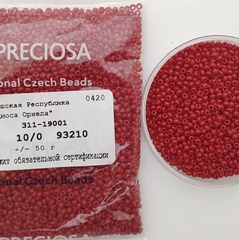 93210 бисер Preciosa 10/0 1сорт
