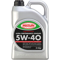6328 Meguin НС-синт. мот.масло Megol Motorenoel Ultra Performance Longlife 5W-40 CF/SN B4/A3 (5л)