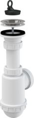 Alcaplast A441-DN50/40 Cифон для мойки c нержавеющей peшeткой ?70 фото