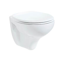 Creavit Perla TP320-00CB00E-0000 Унитаз подвесной с биде, цвет: белый фото