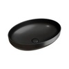 Ceramica Nova Element CN6056MB Умывальник чаша накладная овальная, 50.2x36.3, цвет: чёрный матовый