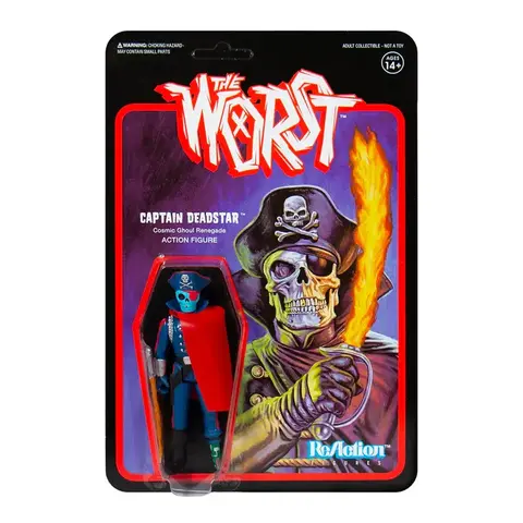 Коллекционная фигурка Super7 The Worst: Captain Deadstar