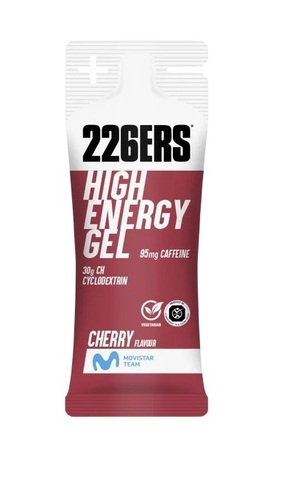 Высокоэнергетический гель 226ERS XS High Energy с кофеином вишня
