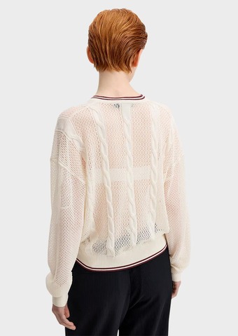 Джемпер FRED PERRY Mesh Cable Knit Jumper