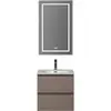 BelBagno KRAFT 39-500/390-2C-SO-СO База под раковину подвесная с фрезерованными ручками по всей длине фасада с 2 выкатн. ящ.,Бежевый Мат.,500x395x500