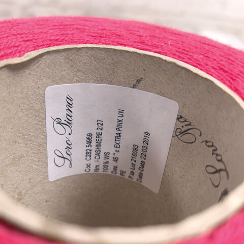 Кашемир кардный LORO PIANA CASHMERE 2/27 розовая герань