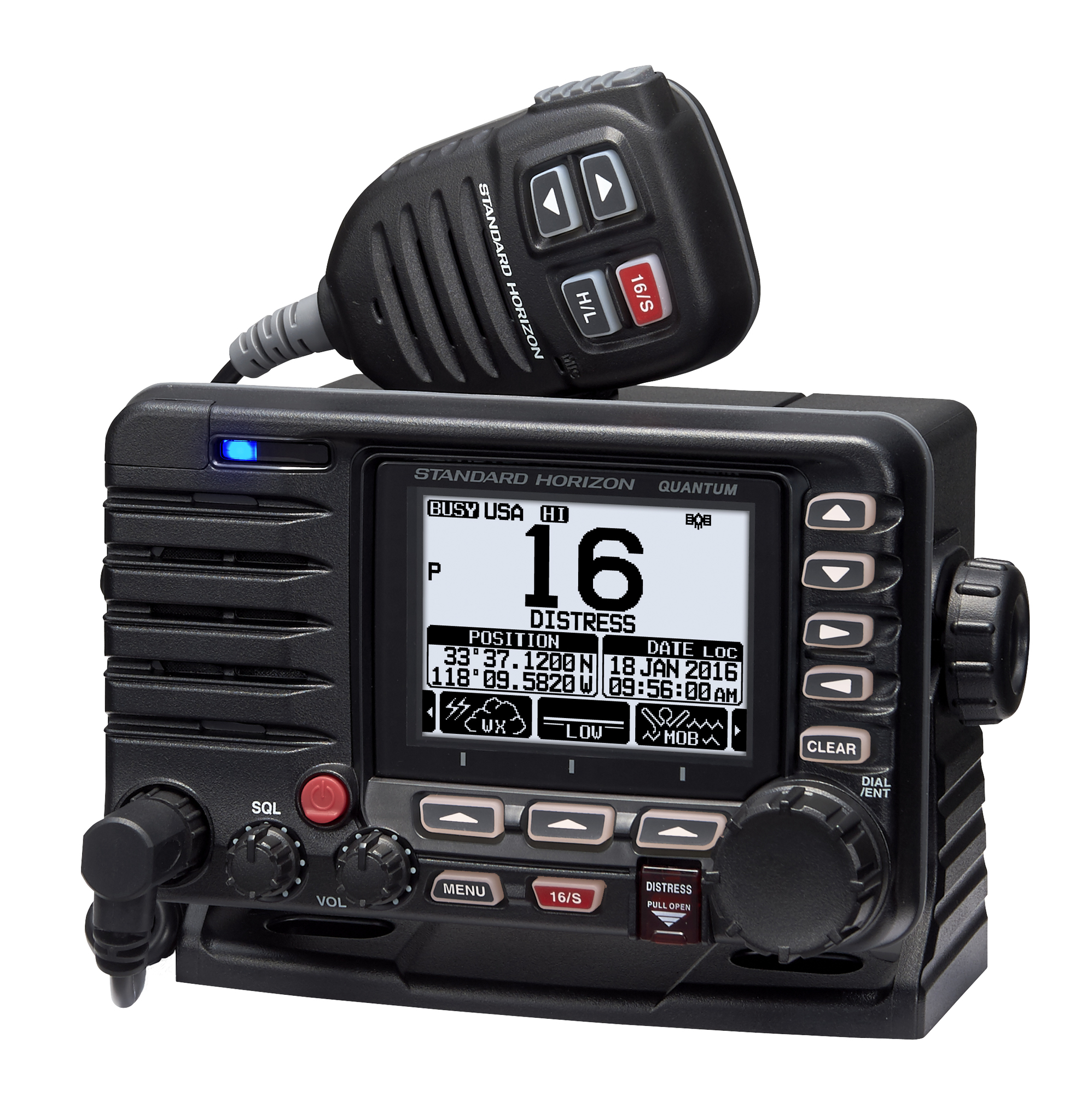 GX6000E QUANTUM VHF mobile radio Standard Horizon