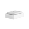 Gessi Rettangolo 20801#031 Мыльница подвесная, цвет: хром/белый